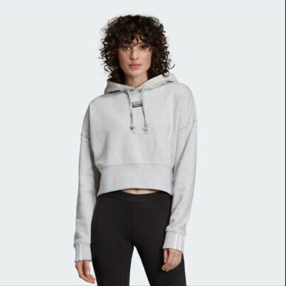 Adidas EJ8538 Women originals RYV Cropped Hoodie